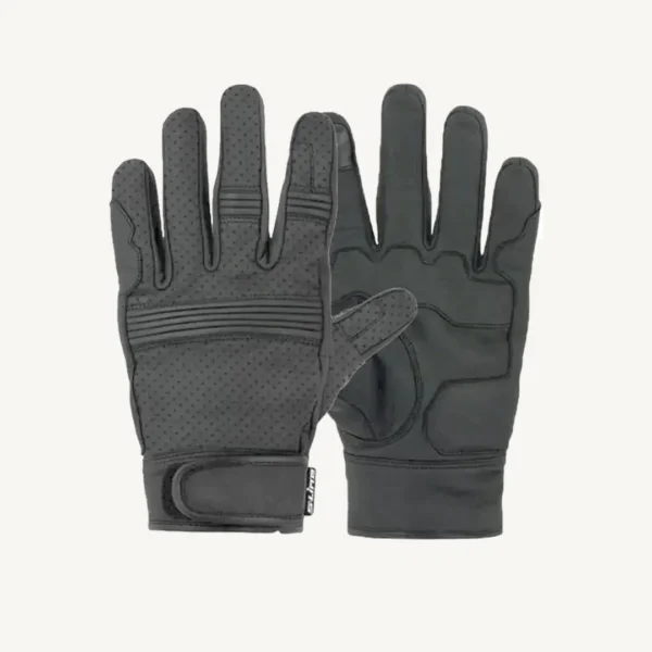 Biker Gloves – Hard Shell Knuckles - Image 3