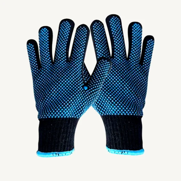Seamless Knitted Gloves Single Side & Double Side Dotted - Image 3