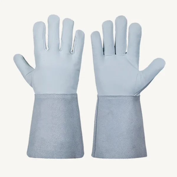 Tig Welding Gloves Grain Palm Split Cuff - Image 5